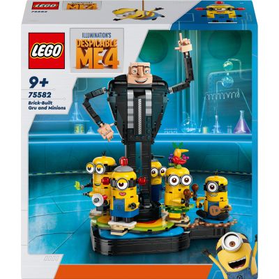 Конструктор LEGO Despicable Me Ґру й посіпаки з кубиків (75582)