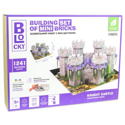 ​Конструктор Strateg Blocky Лицарський замок (31005)
