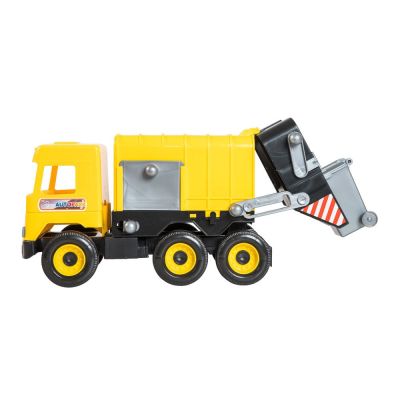 Машинка Tigres Middle truck Жовтий сміттєвоз (39492)