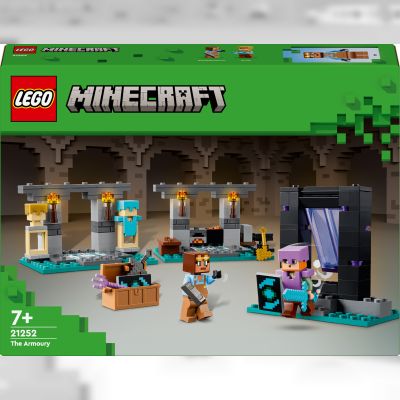Конструктор LEGO Minecraft Зброярня (21252)