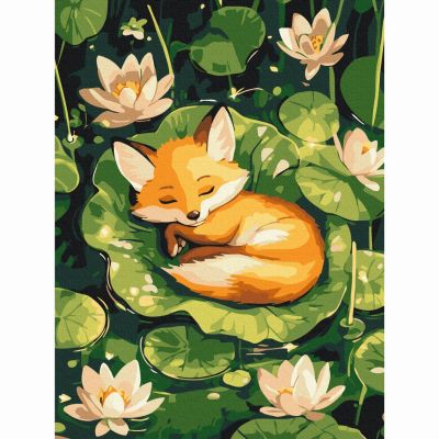 Картина за номерами Brushme Спляче лисеня 30х40 см (KBS0184)