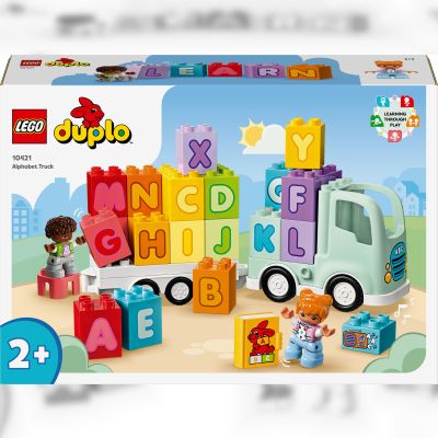 Конструктор LEGO DUPLO Town Вантажівка з абеткою (10421)