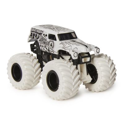 ​Автомодель Monster Jam Grave digger series 20 біла 1:64 (6044941-14)