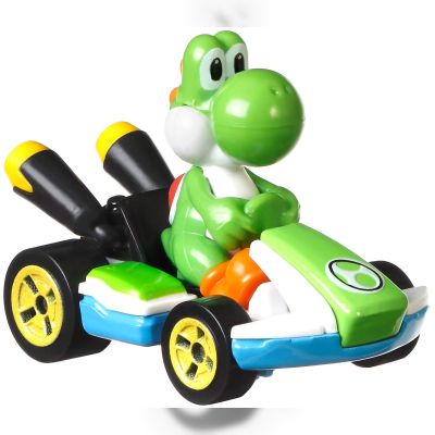 Машинка Hot Wheels Mario Kart Йоші стандартний карт (GBG25/GLP38)