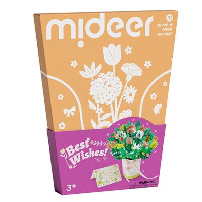 Набір для творчості Mideer 3D pop up Paper bouquet (MD3379)