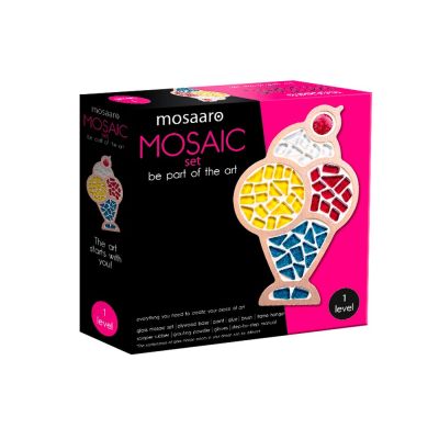​Набір скляної мозаїки Mosaaro Кришталеве скло Морозиво (MA1003)