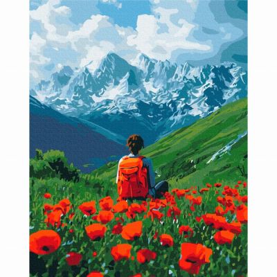 Картина за номерами Brushme Шлях до натхнення 40х50 см (BS54229)