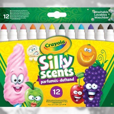 Набір фломастерів Crayola Silly Scents з ароматом 12 шт (256352.012)