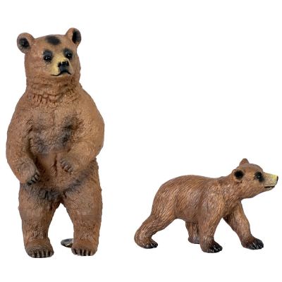 Набір фігурок Kids Team Сафарі Ведмедиця на задніх лапах з ведмежам (Q9899-A37/1)