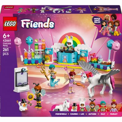 Конструктор LEGO Friends Костюмована вечірка з єдинорогом і феєю (42661)
