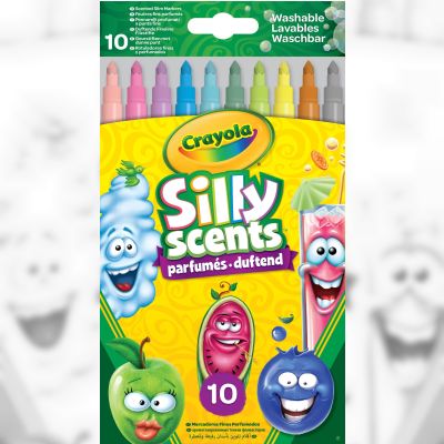 Набір фломастерів Crayola Silly Scents з ароматом 10 шт (256340.024)
