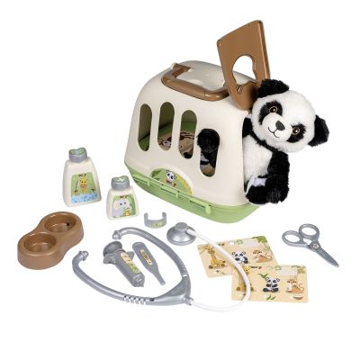 Ігровий набір Smoby Переноска для догляду за тваринами з пандою (340303)