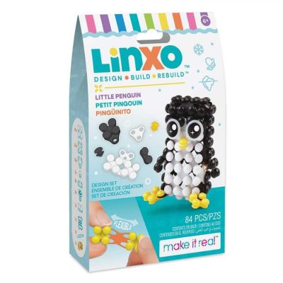Набір для виготовлення брелоків Make it Real Linxo Звірята Пінгвін (MR6101/3)
