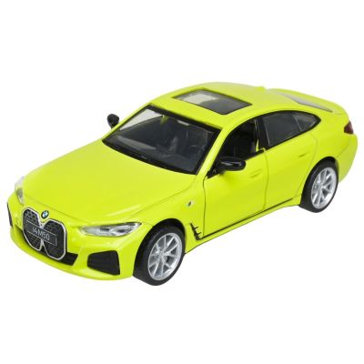 Автомодель Автопром BMW I4 M50 жовта (68714/2)
