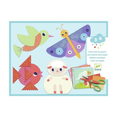 Набір для створення колажу DJECO Фігурні картинки (DJ09057)