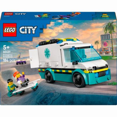 Конструктор LEGO City Швидка допомога (60451)