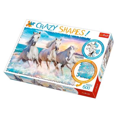 Пазл Trefl Crazy Shapes Галоп у хвилях 600 елементів (11111)