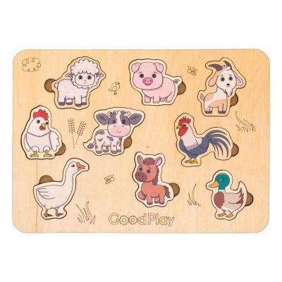 Пазл-сортер Good Play Ферма (PS-4-013)