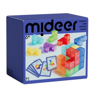 Магнітний конструктор Mideer Magnetic cube 7 деталей (MD3400)