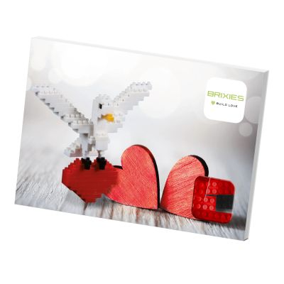 Конструктор BRIXIES Листівка Пташка 70 деталей (220.032)