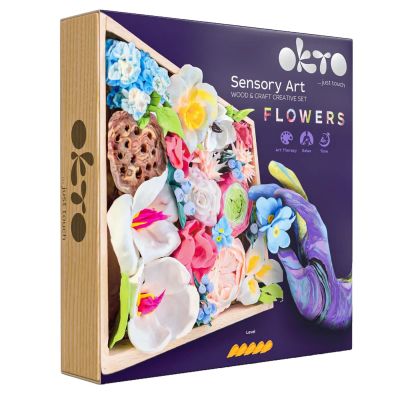 Набір для творчості OKTO Wood and Craft Квіти Романтика (10014)