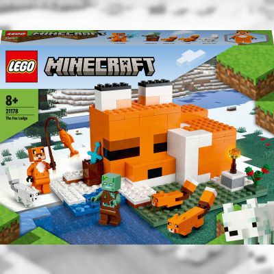 Конструктор LEGO Minecraft Нора лисиці (21178)