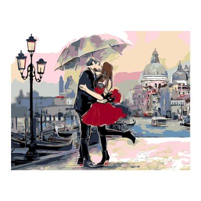 Картина за номерами Rosa Start Наша історія кохання 35 x 45 см (N00013457)