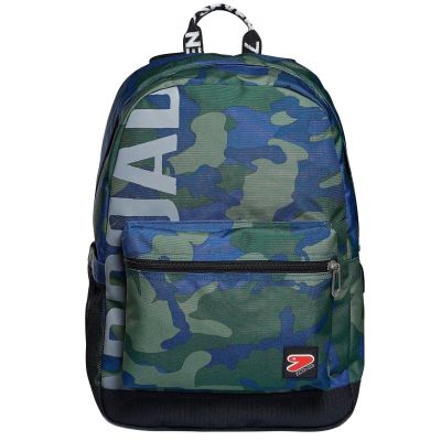 Рюкзак Seven Pro Camo royal синій із повербанком із USB-роз'ємом (201002069630)