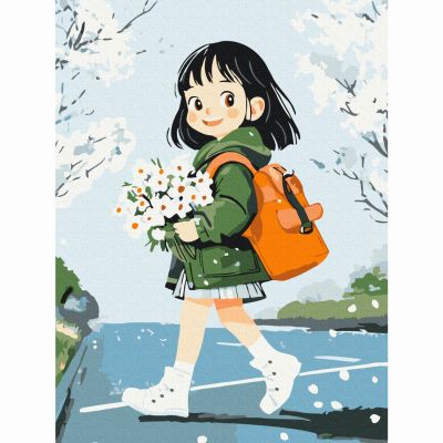 Картина за номерами Brushme Квіти для мами 30х40 см (KBS0179)