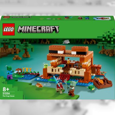 Конструктор LEGO Minecraft Будинок у формі жаби (21256)