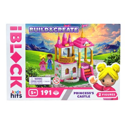 Конструктор IBLOCK Build & create Princess's castle 191 деталь (KH08/007/2)