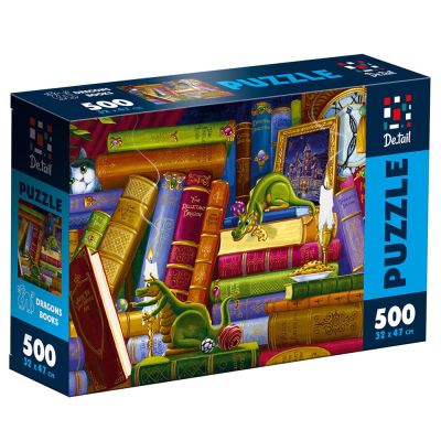 Пазли De.tail Книги про драконів 500 елементів (DT500-12)