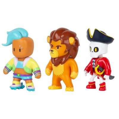 Набір ігрових фігурок Stumble Guys Велоцит, Леонідас та Капітан Нохарт (SG2020-2)