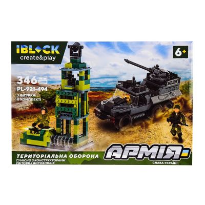 Конструктор IBLOCK Армія Територіальна оборона (PL-921-494)