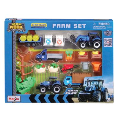 Ігровий набір Maisto Super farm play set синій (12565/3)