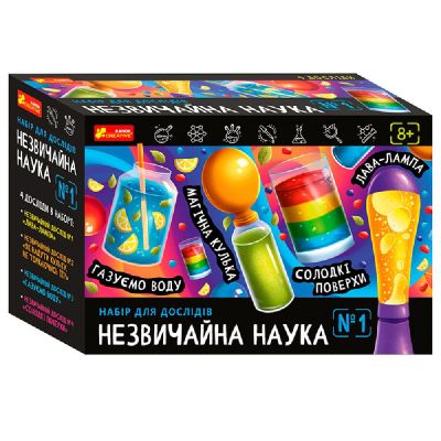 Набір для дослідів Ranok Creative Незвичайна наука 1 (10114155У)