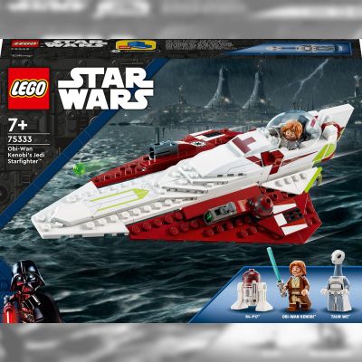 Конструктор LEGO Star Wars Джедайський винищувач Обі-Вана Кенобі (75333)