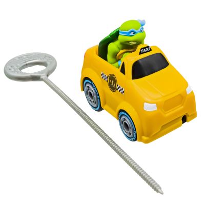 Ігрова фігурка TMNT Гонщик з лаунчером Леонардо (71017)