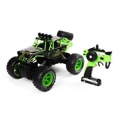Машинка JP383 Bigfoot Monster-destroyer зелена з Тірексом 1:10 радіокерована (689-350-1)