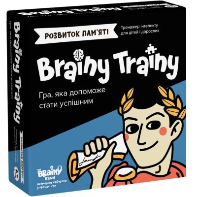 Настільна гра Brainy Trainy Розвиток пам'яті (УКР059)