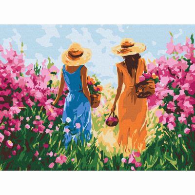 Картина за номерами Brushme Подруги на прогулянці 40х50 см (BS54235)