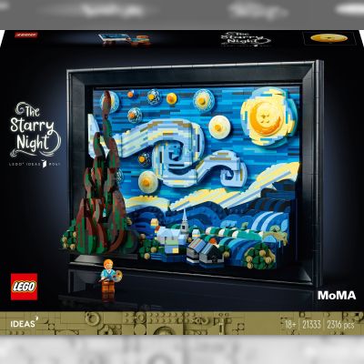 Конструктор LEGO Ideas «Зоряна ніч» Вінсента Ван Гога (21333)