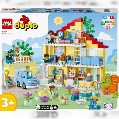 Конструктор LEGO DUPLO Сімейний будинок 3 в 1 (10994)