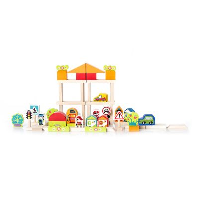 Кубики Cubika Містечко для хлопчиків (13913)