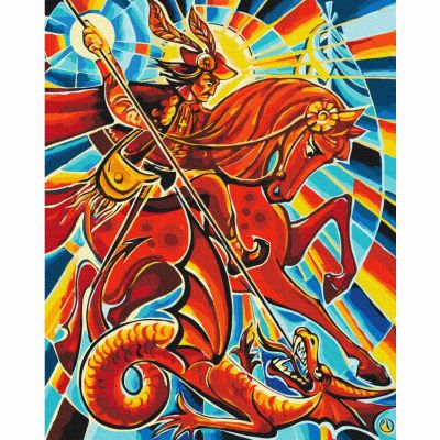 Картина за номерами Brushme Змієборець (BS53763)