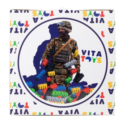 ​Іграшка-конструктор Vita toys Піксель Захисник​ (VTK 0047)