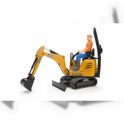 Міні-екскаватор Bruder CAT з фігуркою (62002)