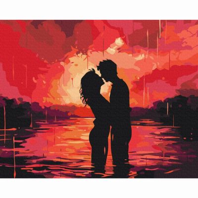 Картина за номерами Brushme Відтінки пристрасті (BS53886)