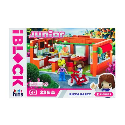 Конструктор IBLOCK Junior Kids hits Піцерія 225 деталей (KH08/003/1)
