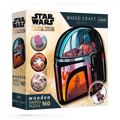 Дерев'яний пазл Trefl Wooden Shaped Мандалорець (20186)